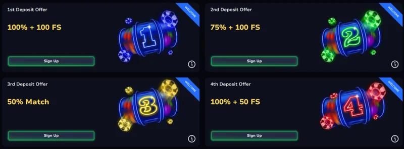 7Bit Welcome Bonuses