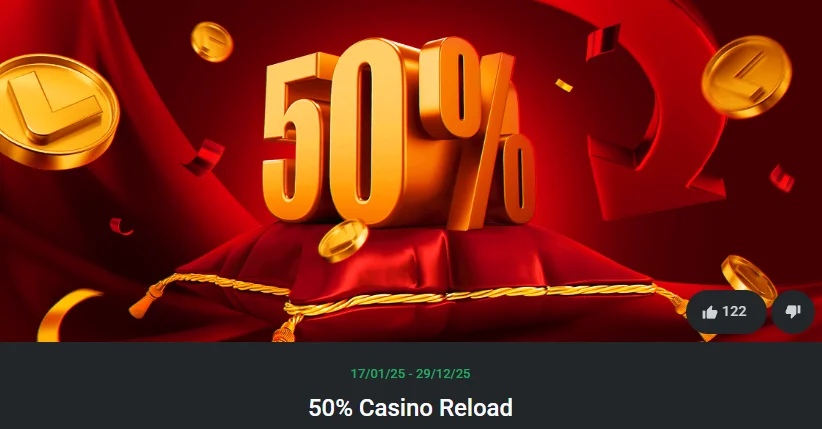 Leon Casino Reload Bonus