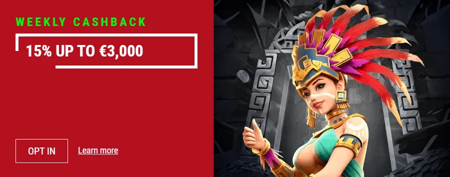Casinado Casino Weekly Cashback