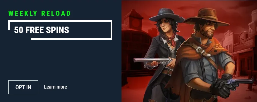 Casinado Casino Weekly Reload