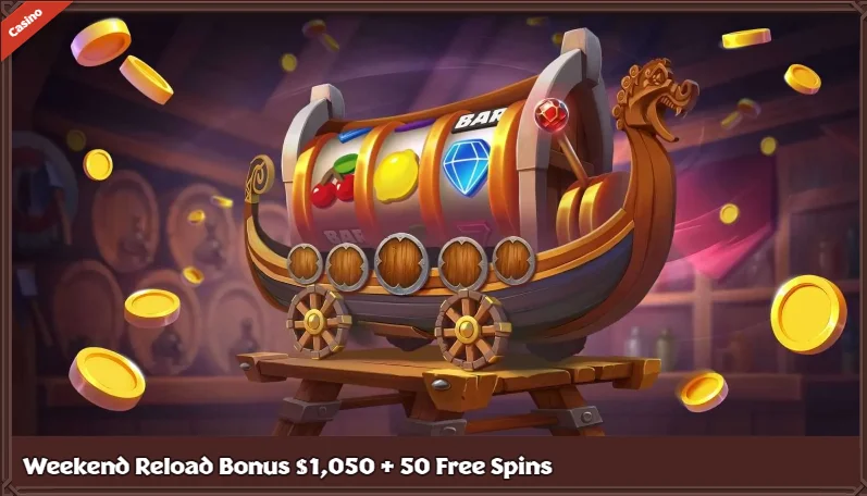 VikingLuck Casino Weekend Reload Bonus