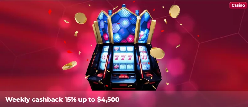 ViperWin Casino Weekly Cashback