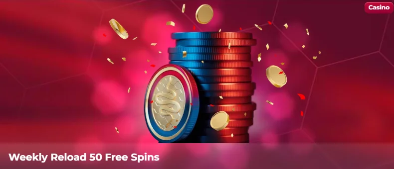 ViperWin Casino Weekly Reload