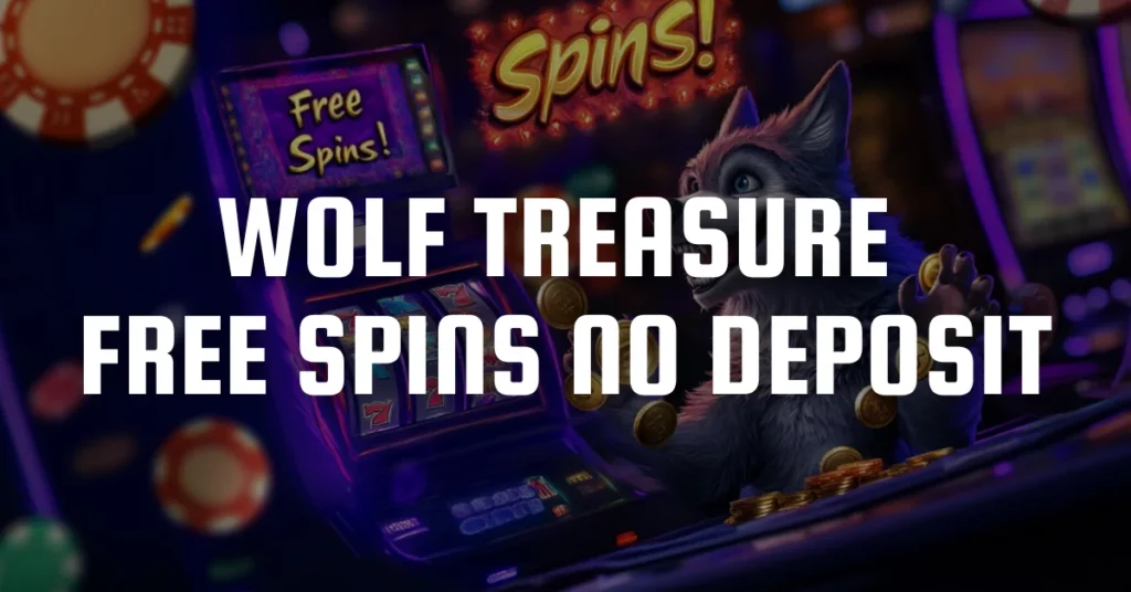 Wolf Treasure Free Spins No Deposit