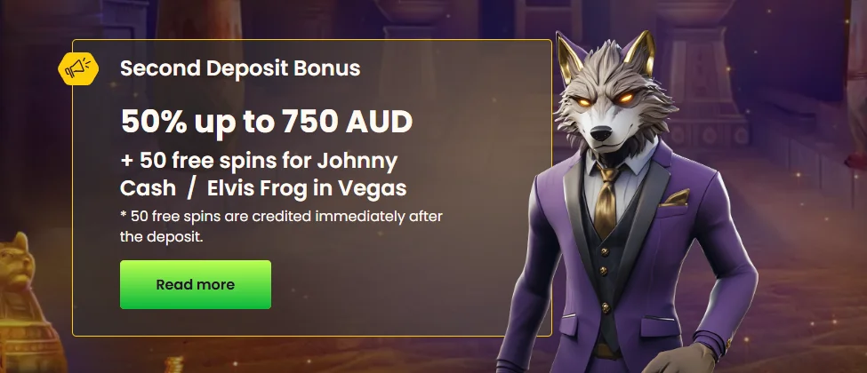 Bizzo Casino Second Deposit Bonus