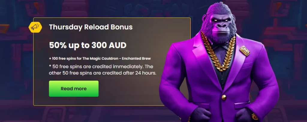 Bizzo Casino Thursday Reload Bonus