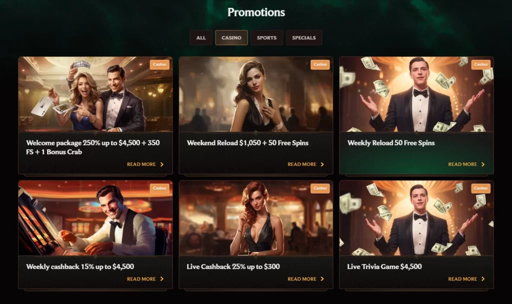 CrownPlay Casino Promotions
