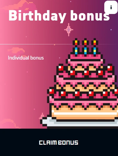 dendy casino birthday bonus