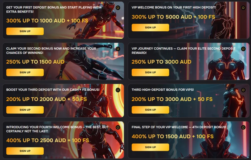 FlashDash Casino Bonuses