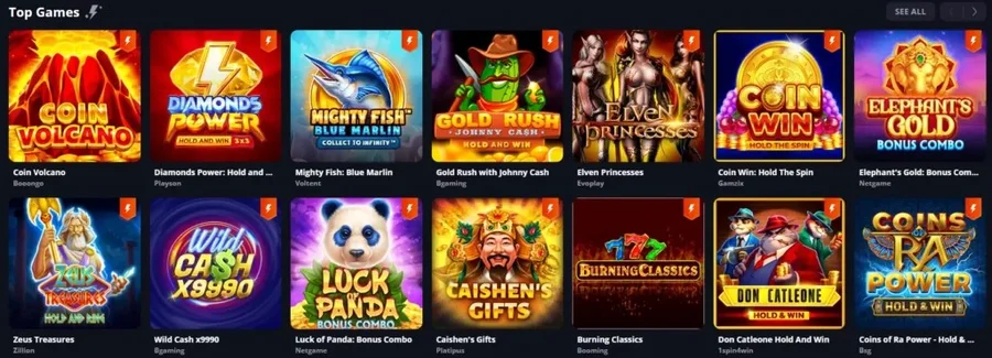 Lucky Elf Casino Games