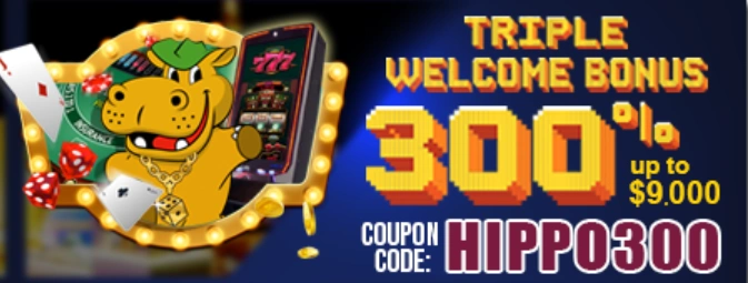 Lucky Hippo Casino Welcome Bonus