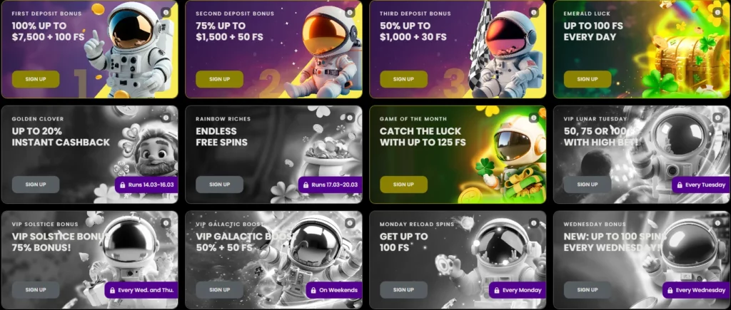 Moonwin Casino Promotions