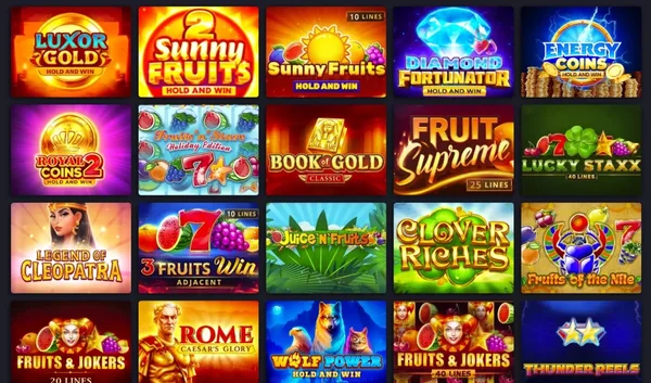 Neonix Casino Games