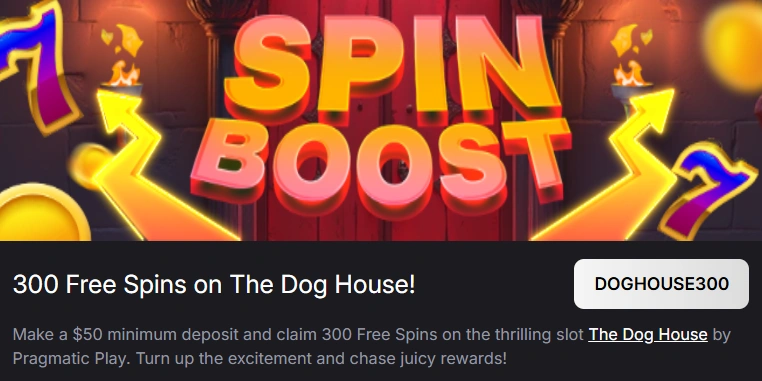 Niyvi Casino The Dog House Free Spins Offer