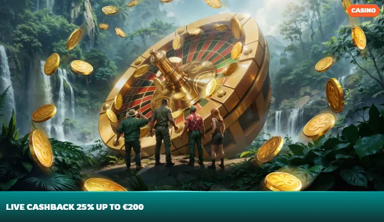 Playio Casino Live Cashback