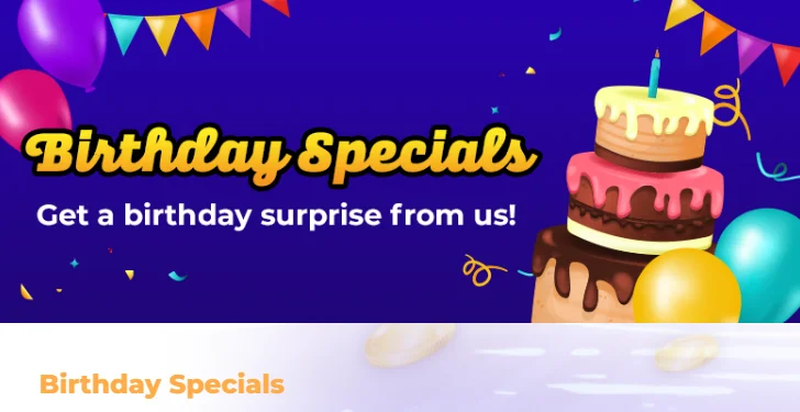 ReefSpins Casino Birthday Specials