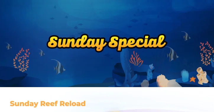 ReefSpins Casino Sunday Reef Reload