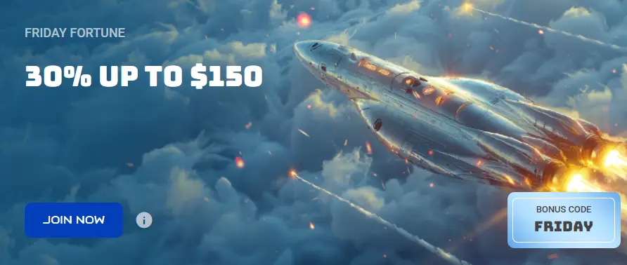 RocketSpin Casino Friday Fortune