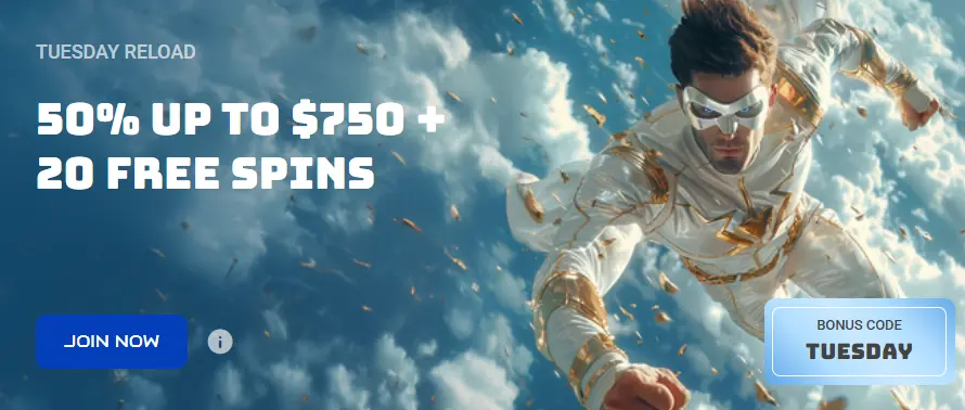 RocketSpin Casino Tuesday Reload
