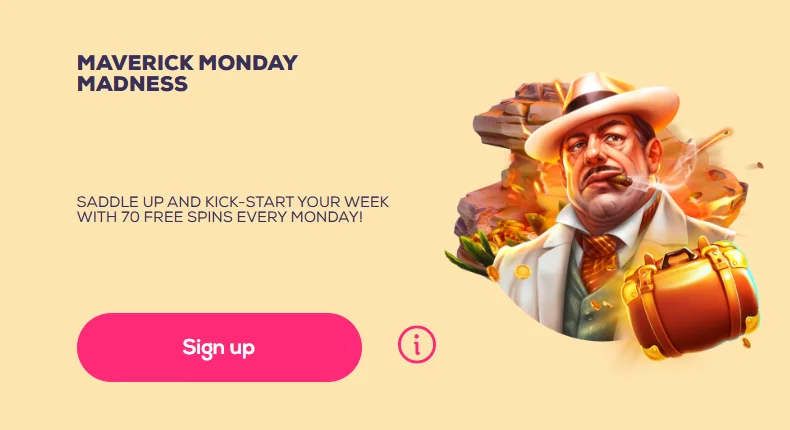 Wild Fortune Casino Maverick Monday Madness