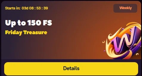 Zoome Casino Friday Treasure